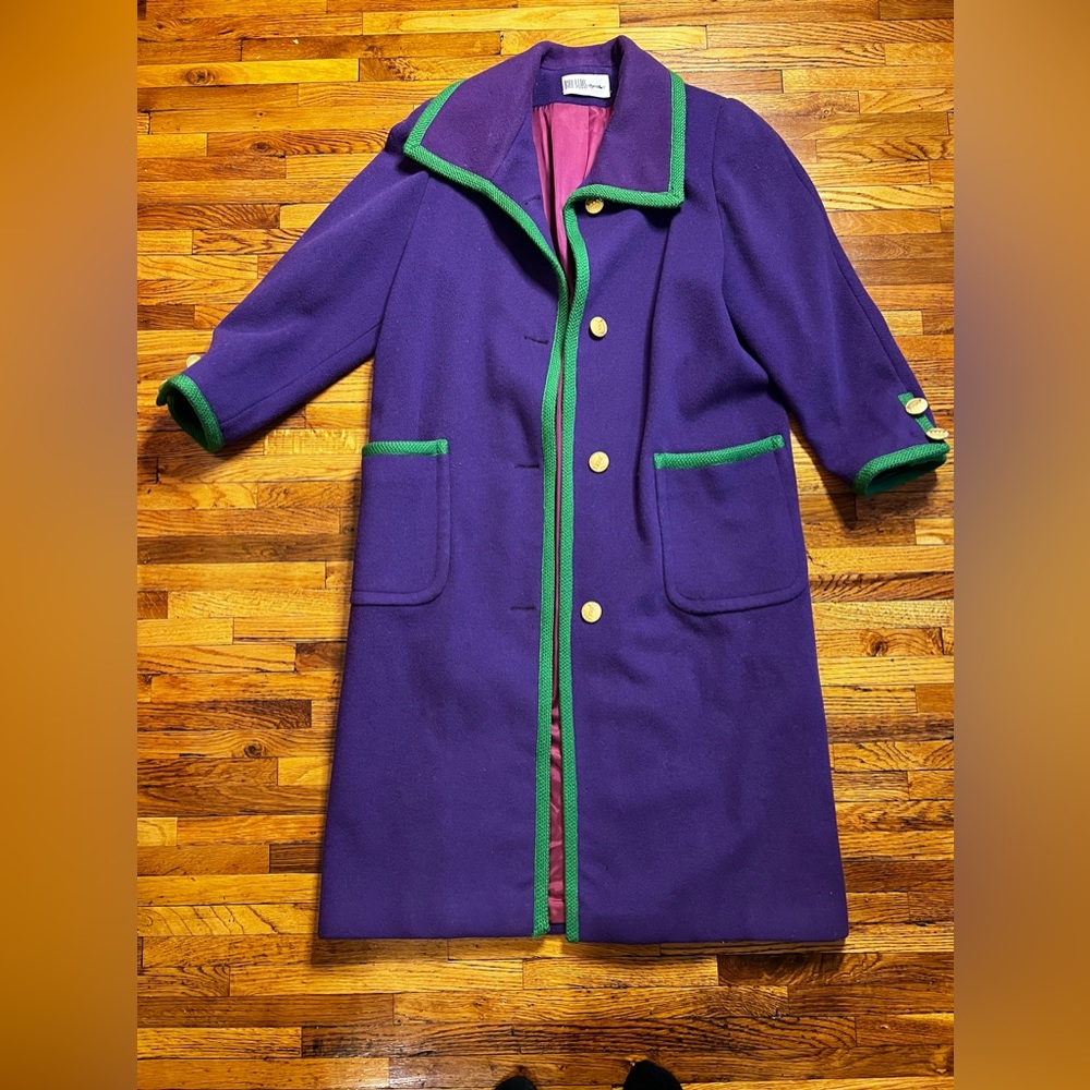 Vintage Bill Blass Wool Coat.